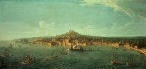 01-Gaspar van Wittel - A View of Naples 17th century